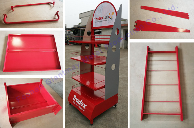 Buy Car Store Lubricating Oil Display Rack Car Oil Stand Motor Engine ...