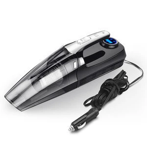 Car Vacuum Cleaner with Tire Inflator ,3~5 Mins fast Inflation,LED Light 3500PA  Suction,Stainless Filter,Digital LCD Display