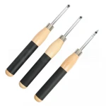 Carbide Mini Wood Turning Tool Set 3PC