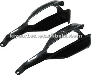 Carbon fiber motorcycle hand guards