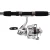 Import carbon long shot surf casting telescopic fishing rod with reel combo from China