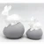 Import ceramic material and home decoration use ceramic lovely rabbit from China