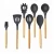 Import CF573 9pieces per set Nonstick Silicone Cooking Utensils with Wood Handle from China
