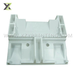 Cheap customize high quality pvc white card plastic tray