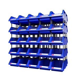 Cheap plastic box container parts bin and storage parts boxes stackable bin for screw and nut