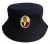 Import Cheap price 100%cotton bucket hats with custom logo embroidery double face fisherman from China