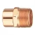 Import Cheap price copper bushing sleeve round O-ring bushing copper adapter fitting from China