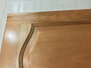 Cheap price kitchen cabinets solid wood teak from Viet Nam factory