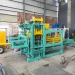 Cheap price QTJ10-15 brick hollow philippines electric concrete blocks block making machine fully automatic in mozambique