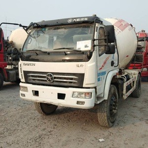 cheap Used concrete mixer truck 7cbm cement self loading mobile transit vehicles for sale made in china