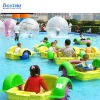 Cheap water toy hand rocking kids boat water boat for kids