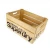 Import cheap wood crates wholesale rustic wooden crate from China