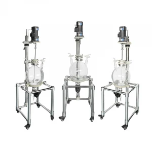 Chemical High Borosilicate Glass Lab Separation Equipment Oil Water Separator
