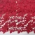Import chemical water soluble lace wholesale red cutwork Exquisite flower design lace and mesh embroidery for Womens fashion fabric from China