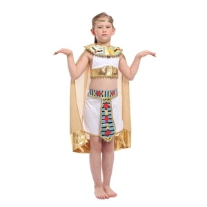 children Halloween simple Cosplay Queen costume for Egyptian girl dress