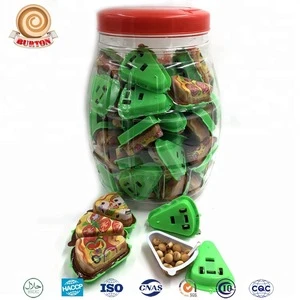 Children love halal surprise egg pull back toy with candy pizza chocolate