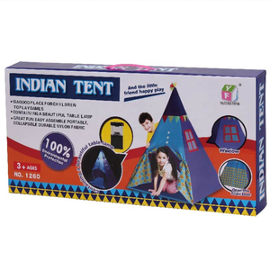 Children Role Play Indoor Outdoor Toy Indian egypt Teepee Tent With Light