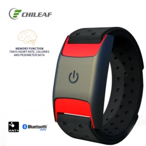 CHILEAF High quality waterproof  Exercise Bands heart ratemonitor watch with LEDs for gym and fitness center