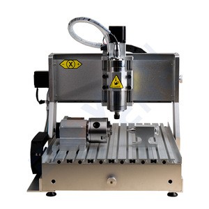 China 3 axis mini 6040 2.2Kw cnc milling 4 Axis machine for copper aluminum steel curving engraving wood router good price