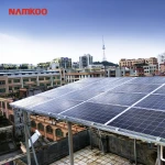China EPC Supplier Large commercial or factory use flat roof mounting 1MW solar energy system