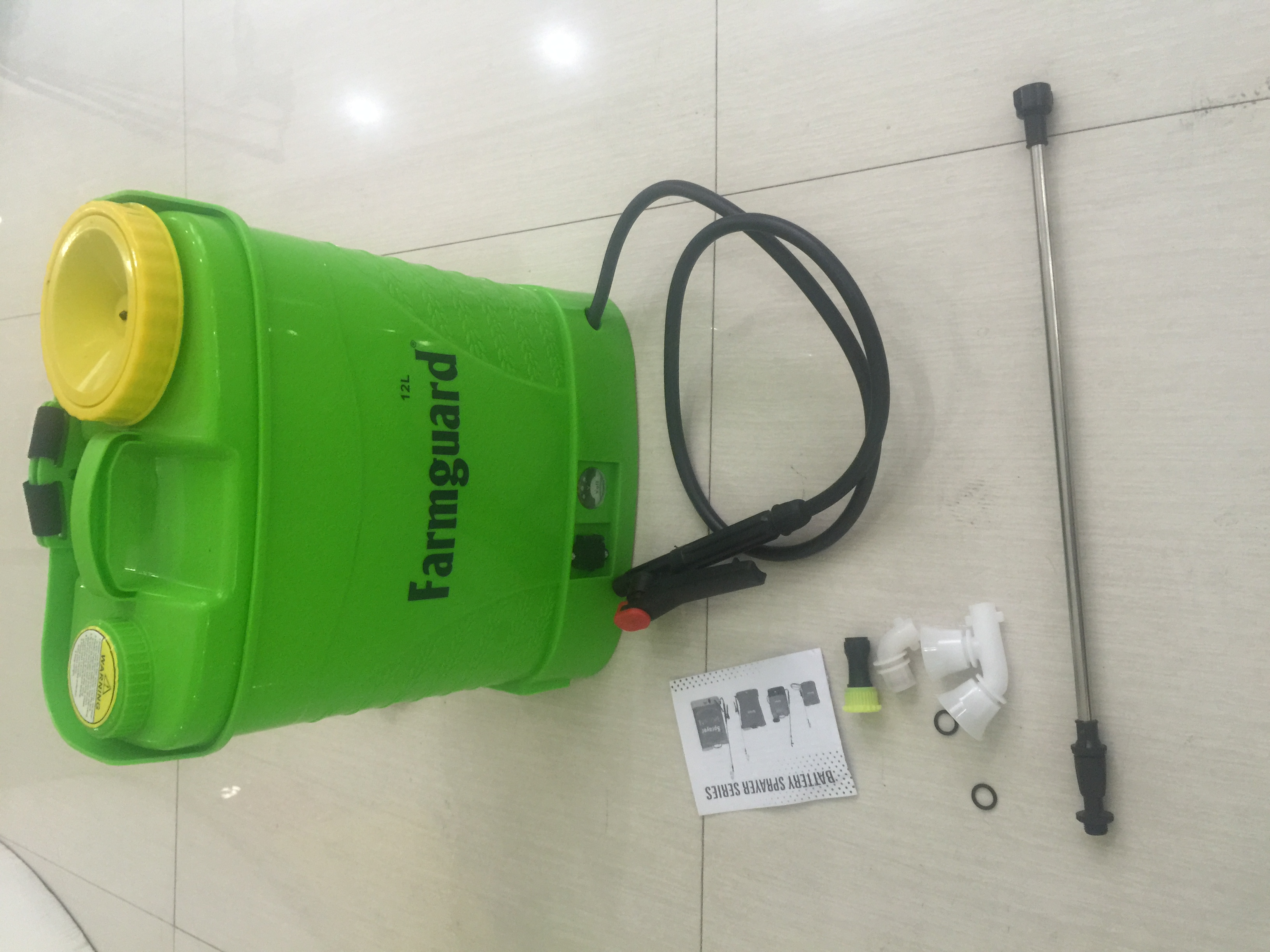 China factory 16l electric battery knapsack sprayer agricultural insecticide spray pump