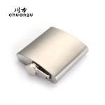 China Factory Directly Sale 6Oz Jagermeister Hip Flask