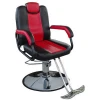 China factory orange portable hair salon chairs reclining make up chair rotary reclining barber chair