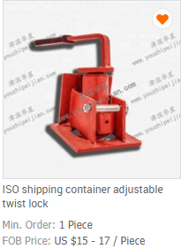 Semi Automatic Container Pin Buy China Factory Standard Type Trailer Chassis Shipping Container ...