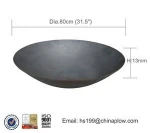 China factory supply fire pit bowl cast iron fire bowl Out door