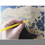 China Factory Wholesale Hot Sale Scratch-Off World Map Poster Scratch off Map of the World Large