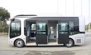 China Luxury 6.8 Meters 20+1 Seats With A/C RHD Electric City Bus