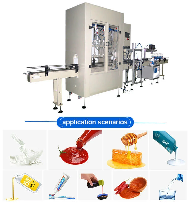 China manufacturer automatic filling machine capping labeling production line in dongguan
