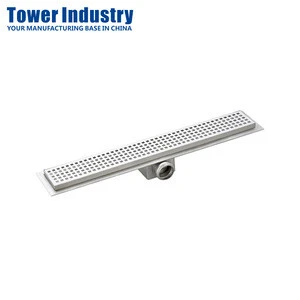 China SS 304 Long Linear Shower Floor Drain for Hotel