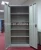Import China supplier cheap vertical 2 door Stainless Steel Bookcase/Metal File Display Cupboard from China