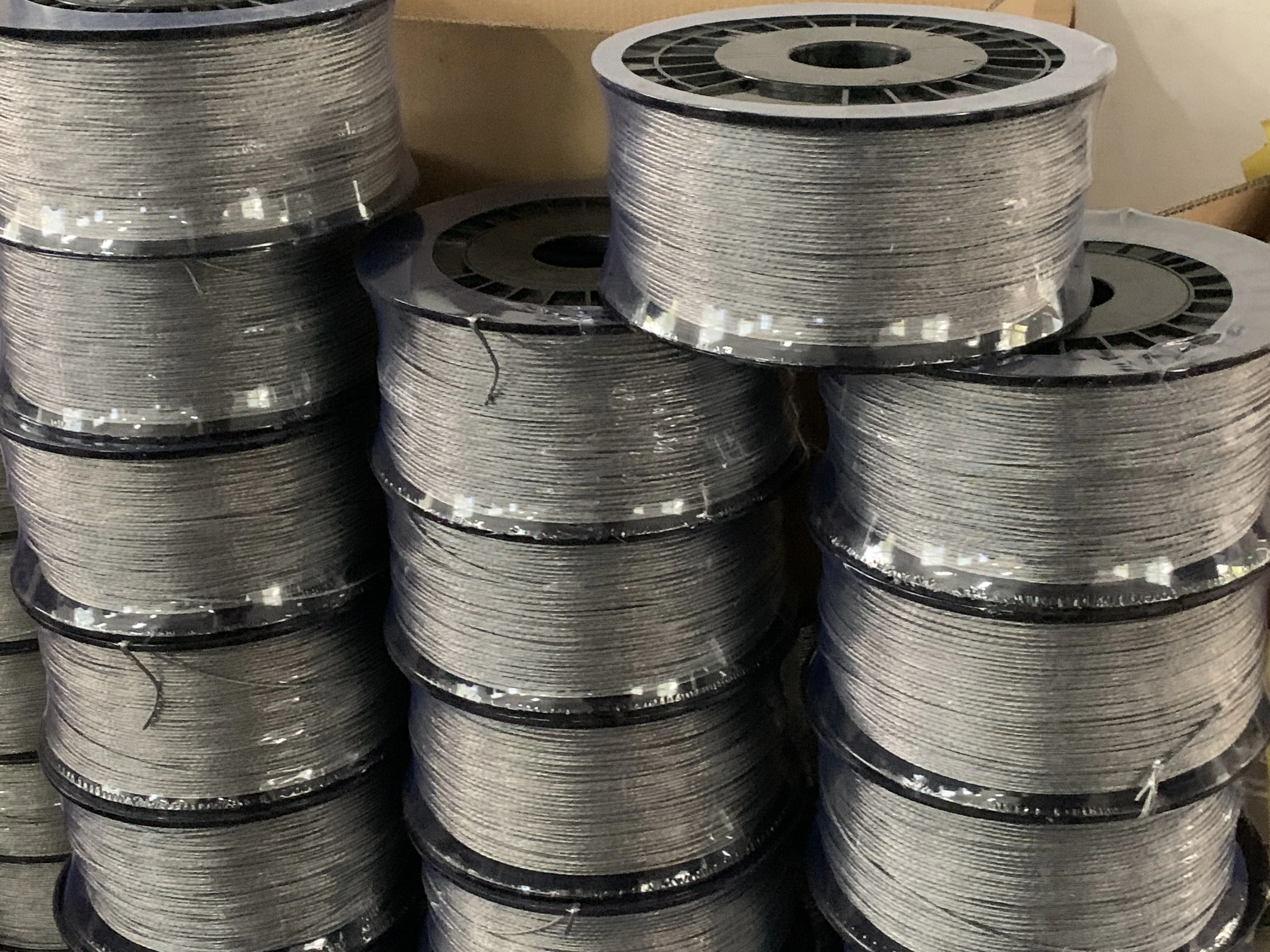 china supplier high tention No rust recycle use Multi 1.8mm 500meter aluminum alloy stranded electric fence wire