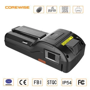 China Supplier Newest 4G LTE Android OS Thermal Printer 58mm Paper roll HF RFID biometric fingerprint terminal time attendance