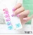 China supplies wholesale metal nail accessories 2D nail art stickers