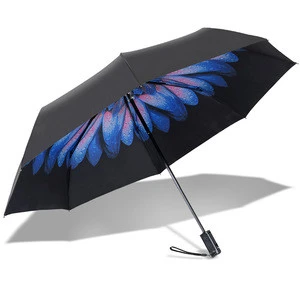 China umbrella factory cheap outdoor suan and rain selfie stick umbrella with bluetooth