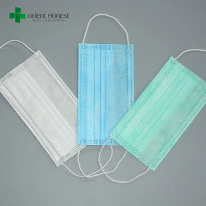 China Wholesale bulk price Medical Flu non woven 3ply disposable facemasks