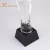 Import Chinese Characteristics Trophy Liuli Glass Folk Craft Transparent Crystal Award Trophy from China