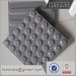 Chinese grey porcelain tactile tile floor price in dubai
