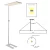 Import Chinese new design double light guide plate modern led floor lamp from China