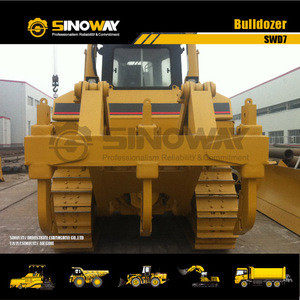 Chinese Supplier CUMMINS 230 HP SWD7 Bulldozers with Winch and Sweeps for Sale