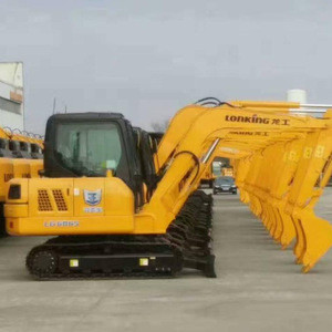 Chinese Top Brand LONKING 6 Tons Hydraulic Mini Digger Excavator LG6060D