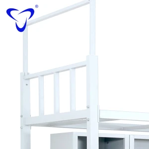 Classic Colorful Strong Knock down structure antique appearance Metal Frame Bed  school Adults dormitory Steel Bunk Bed