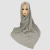 Import Classic Popular  Comfortable Fluffy Shawl Scarves Pure Color Flat Shawls Head Wraps Short Tassel Muslim Pashmina Hijabs from China