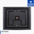 Import Classical New design Plastic Home Decoration Square Quartz Sweep Movement Wall clock from China