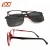 Import clip on fashion eyewear optical frame imitative ultem eyeglasses frames from China