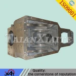 CNC machine centre parts ductile iron resin sand casting gear box
