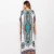Import Comfortable Summer African Print Ethnic Clothing Women High Split Maxi Dress Sexy from China